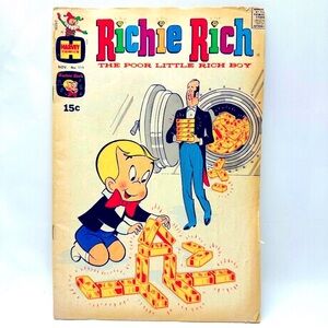Richie Rich The Poor Little Rich Boy No111 Nov 71’ Harvey Comics VTG Collectible